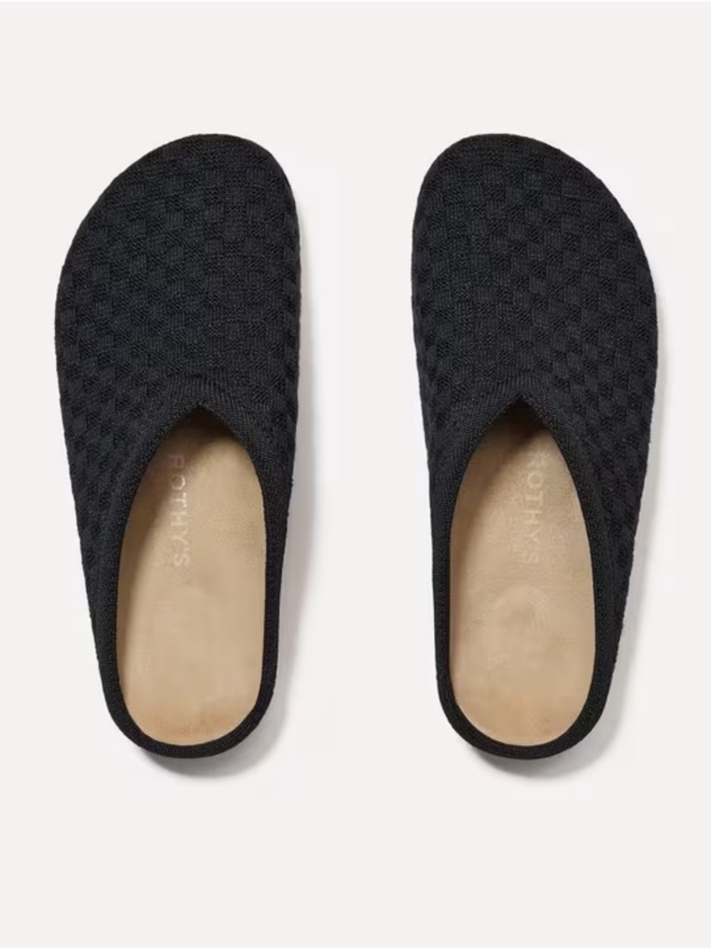 Rothy’s Hemp Casual Clogs in Black